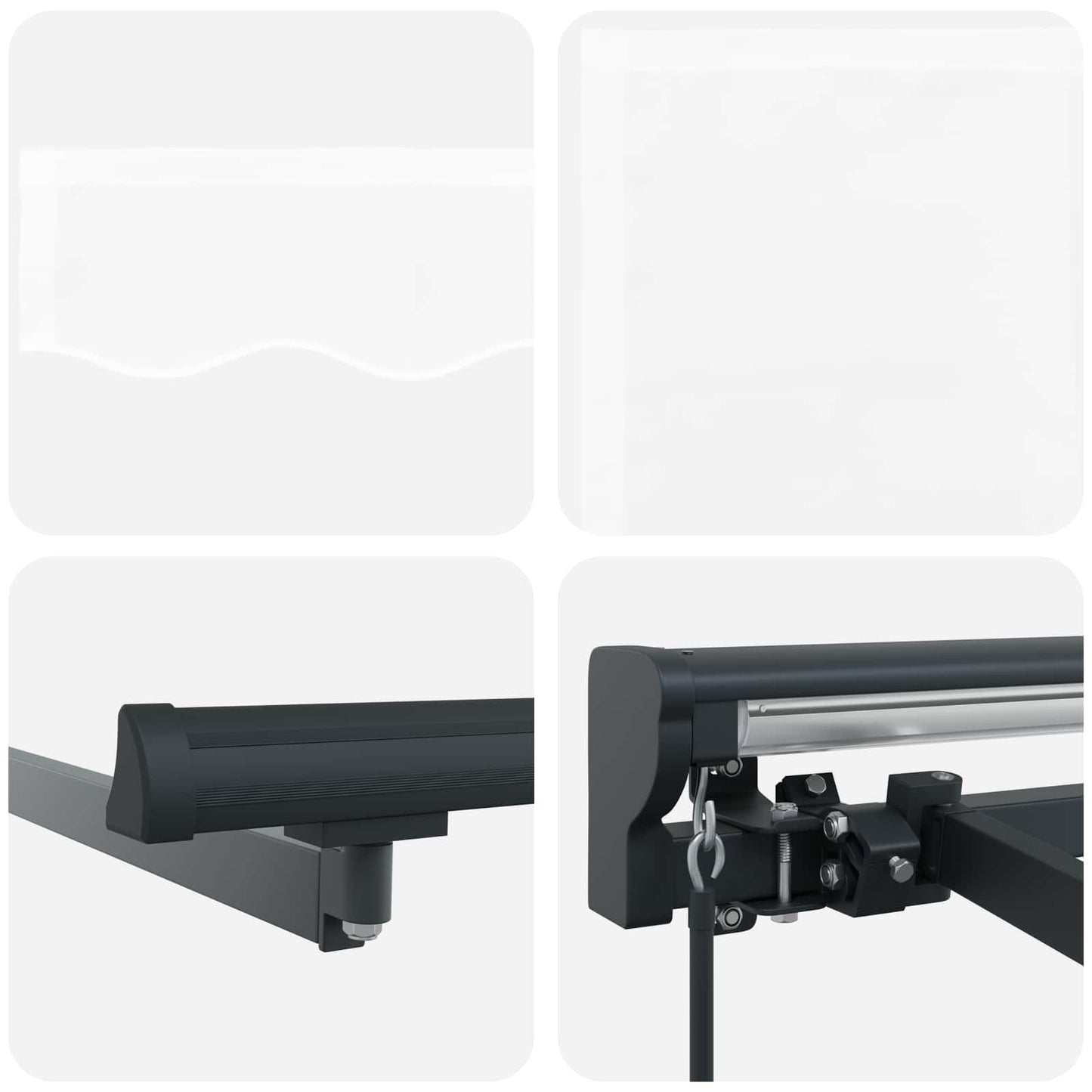 Struttura della tenda Bianco 350 x 250 cm | homemem39