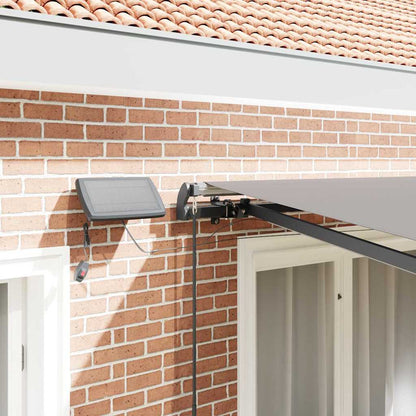 Tenda Retrattile Grigio chiaro 350 x 250 cm Tessuto - homemem39