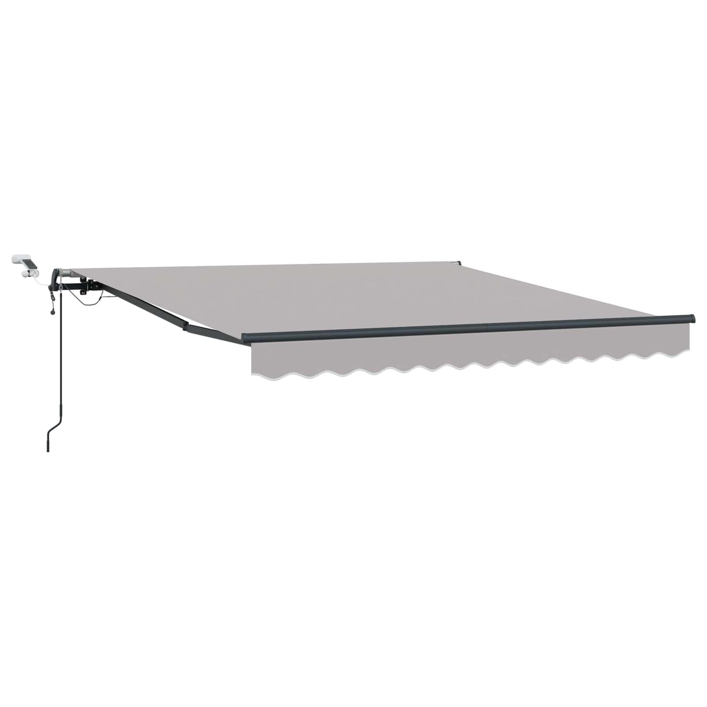 Tenda retrattile Grigio Chiaro 350 x 250 cm Poliestere | homemem39