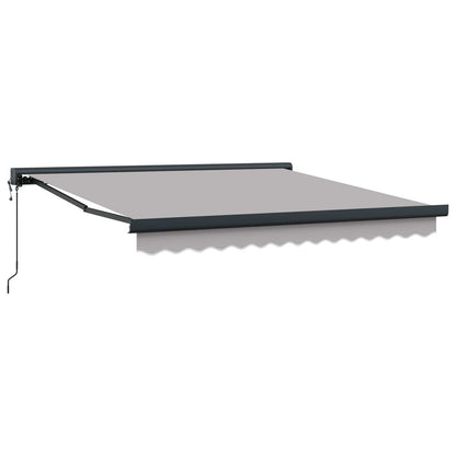 Tenda retrattile Grigio Chiaro 350 x 250 x 165 cm | homemem39