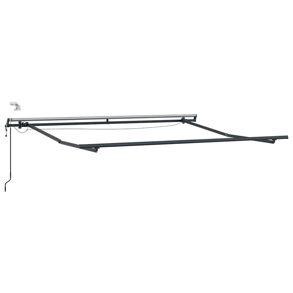 Tenda retrattile Verde e giallo 350 x 250 cm Poliestere | homemem39