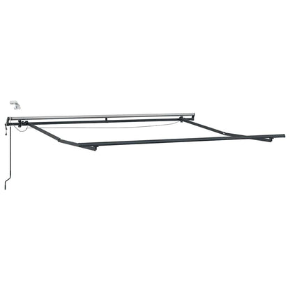 Tenda retrattile Verde e giallo 350 x 250 cm Poliestere | homemem39