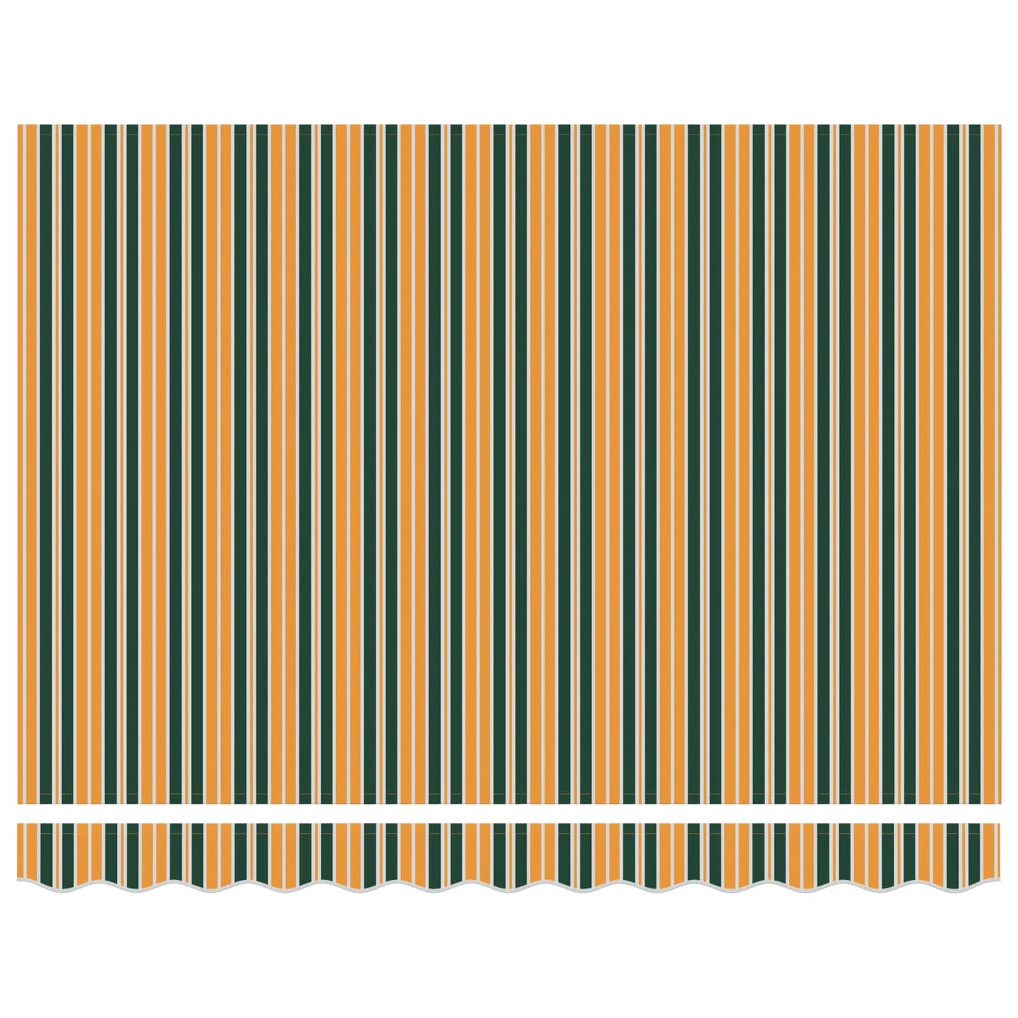 Tenda Retrattile Multicolore 350 x 250 cm Tessuto e Metallo