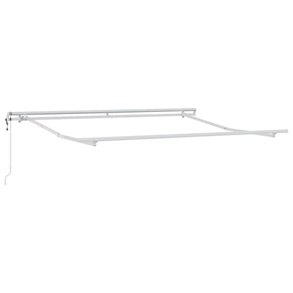 Tenda retrattile Verde e Bianco 350 x 250 cm | homemem39