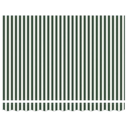 Tenda da Sole Verde e Bianco 350 x 250 x 165 cm | homemem39
