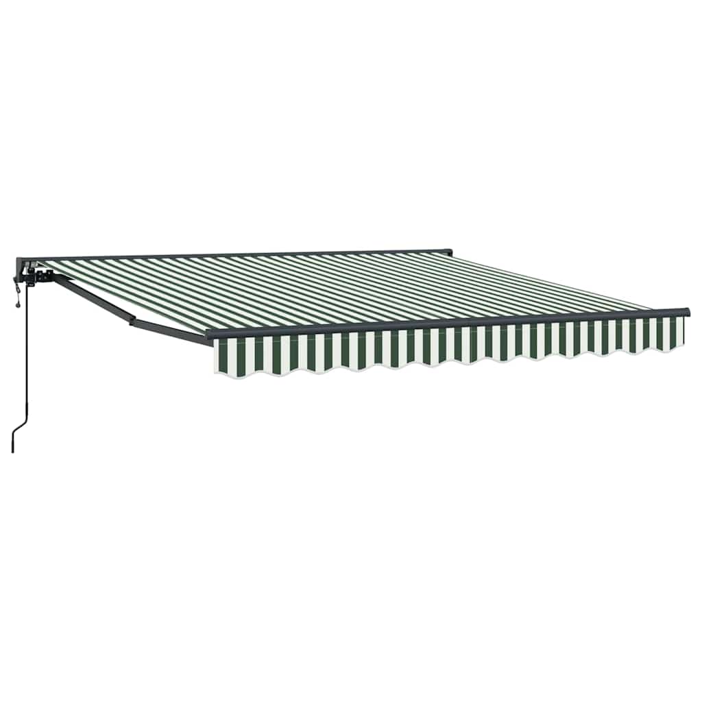 Struttura della tenda Verde e Bianco 350 x 250 cm | homemem39