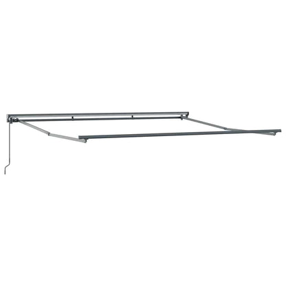 Tenda Retrattile Blu e Bianco 400 × 300 cm | homemem39
