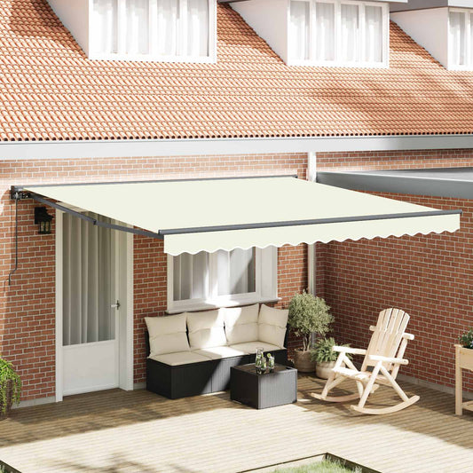 Struttura della tenda Crema 400 × 300 cm | homemem39