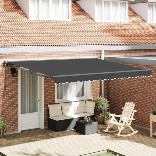 Struttura della tenda Antracite 400 × 300 cm | homemem39