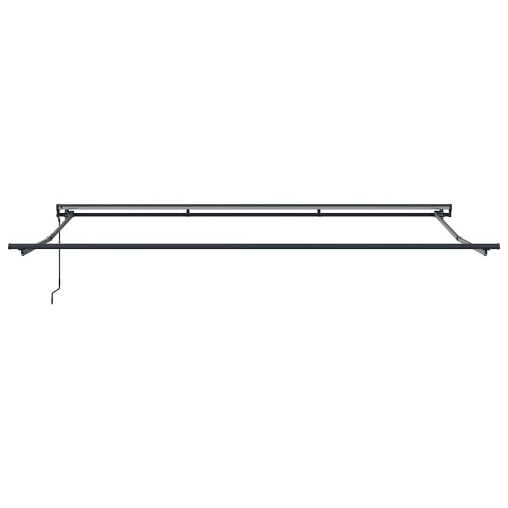 Tenda Retrattile Antracite 400 × 300 cm Poliestere e Alluminio | homemem39