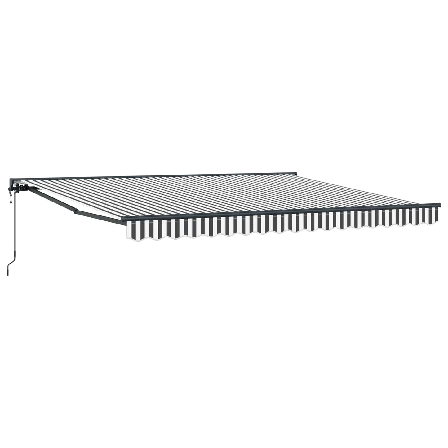 Struttura della tenda Antracite e Bianco 400 × 300 cm | homemem39