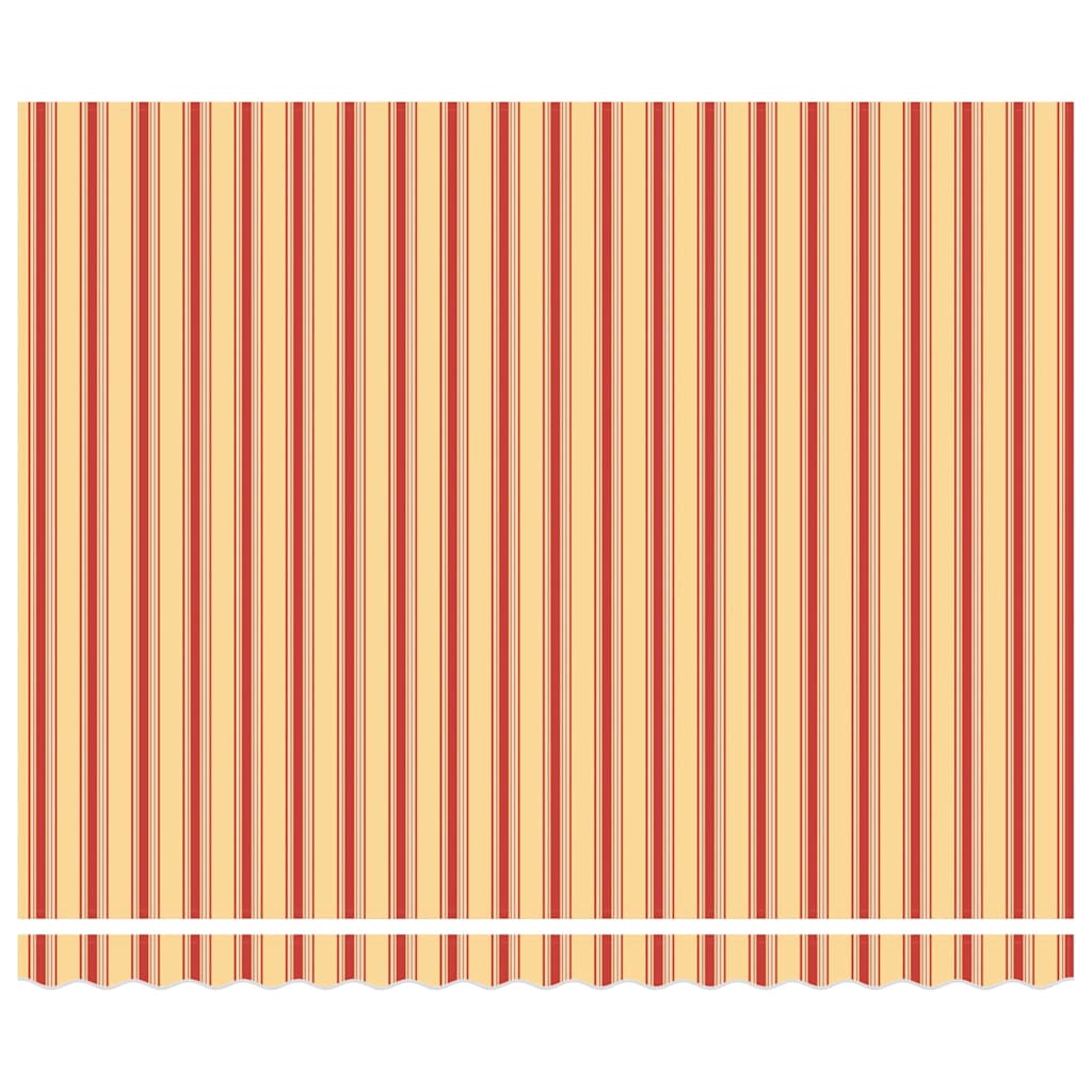 Tenda Retrattile giallo e arancione 400 × 300 cm Tessuto - homemem39