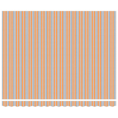 Tenda Retrattile Blu e Arancione 400 × 300 cm