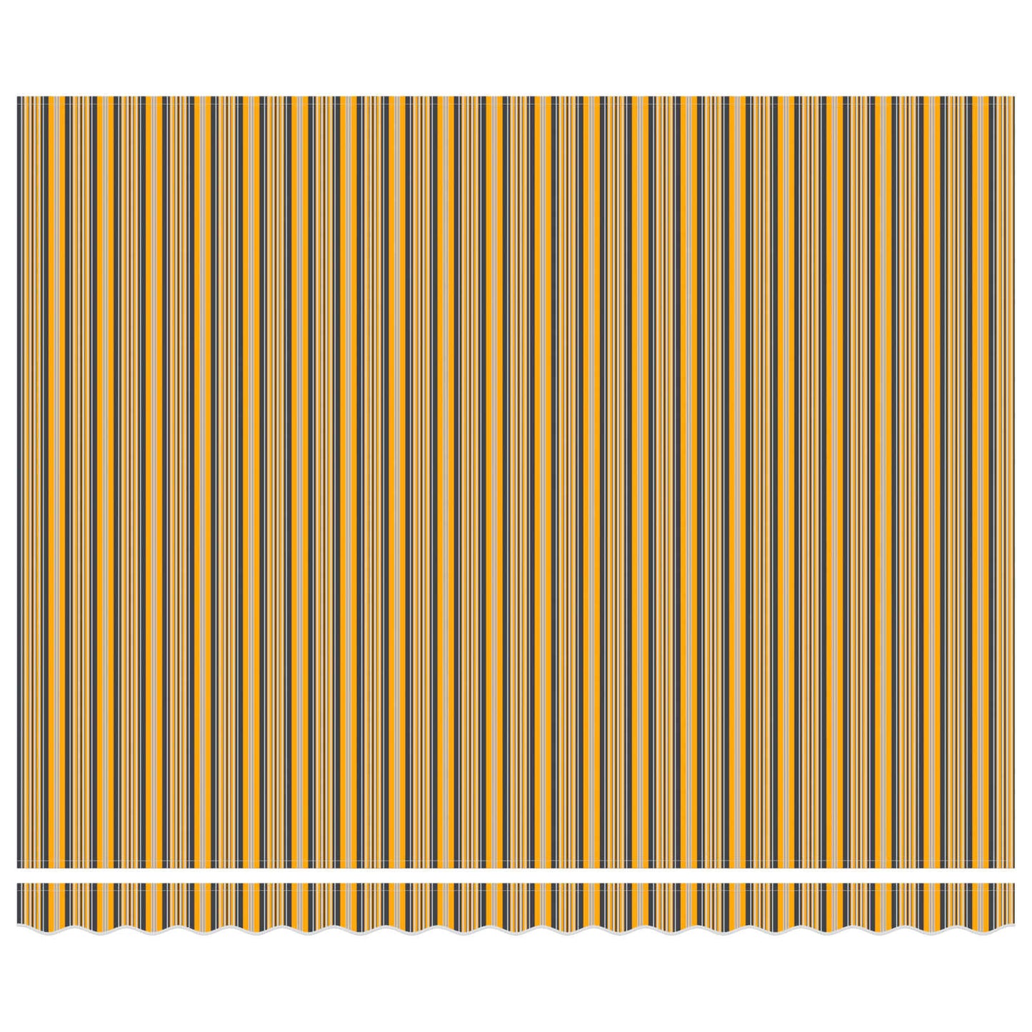 Struttura della tenda Giallo e Grigio 400 × 300 cm | homemem39