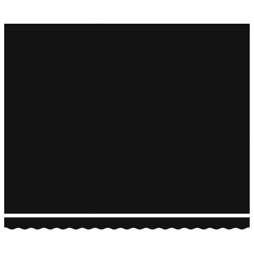 Tenda Retrattile Nero 400 × 300 cm Tessuto - homemem39