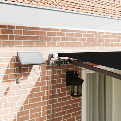 Tenda Retrattile Nero 400 ×300 cm Tessuto - homemem39