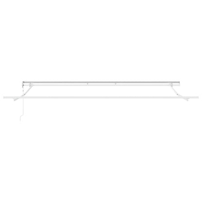 Tenda retrattile Beige 400 × 300 cm Tessuto e Alluminio | homemem39