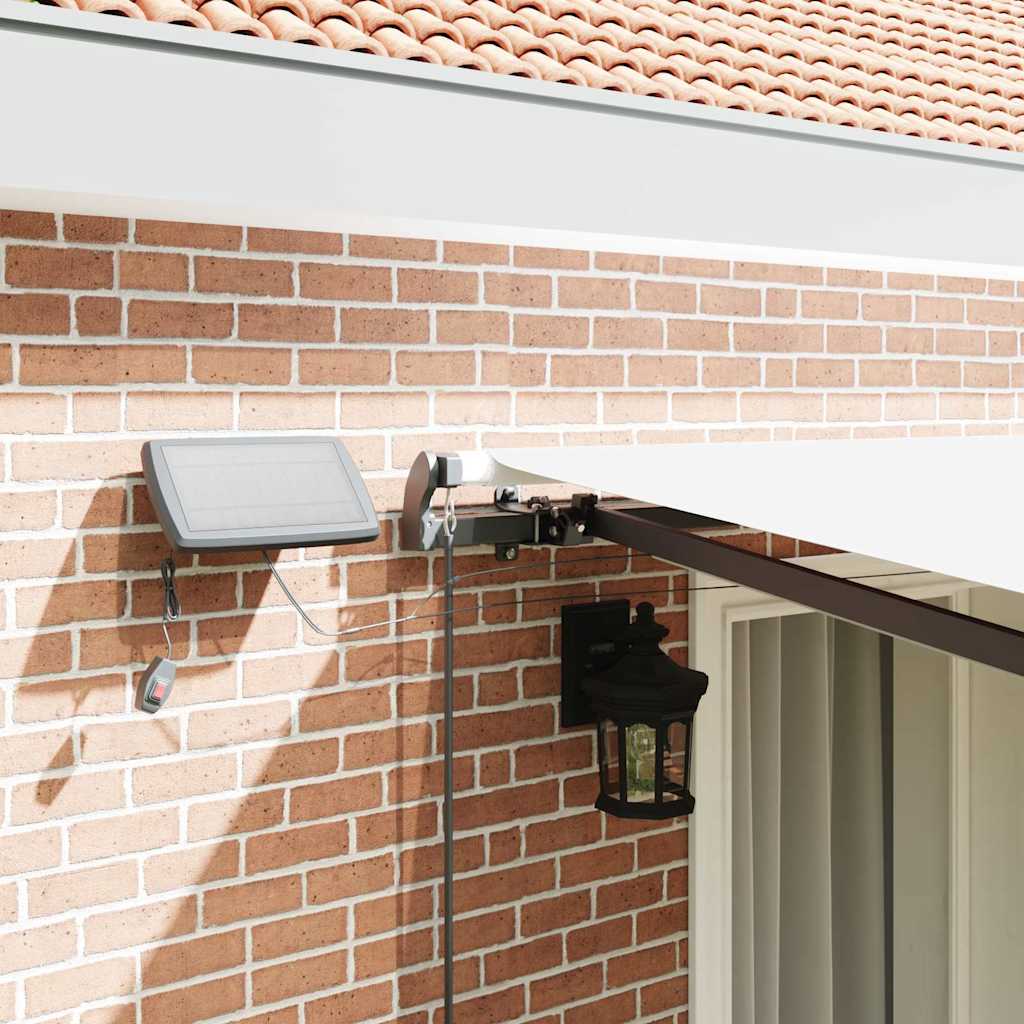 Tenda Retrattile Bianco 400 ×300 cm Tessuto - homemem39