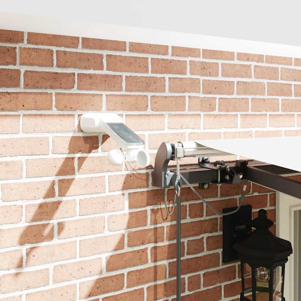 Tenda Retrattile con Bianco 400 × 300 cm Tessuto - homemem39