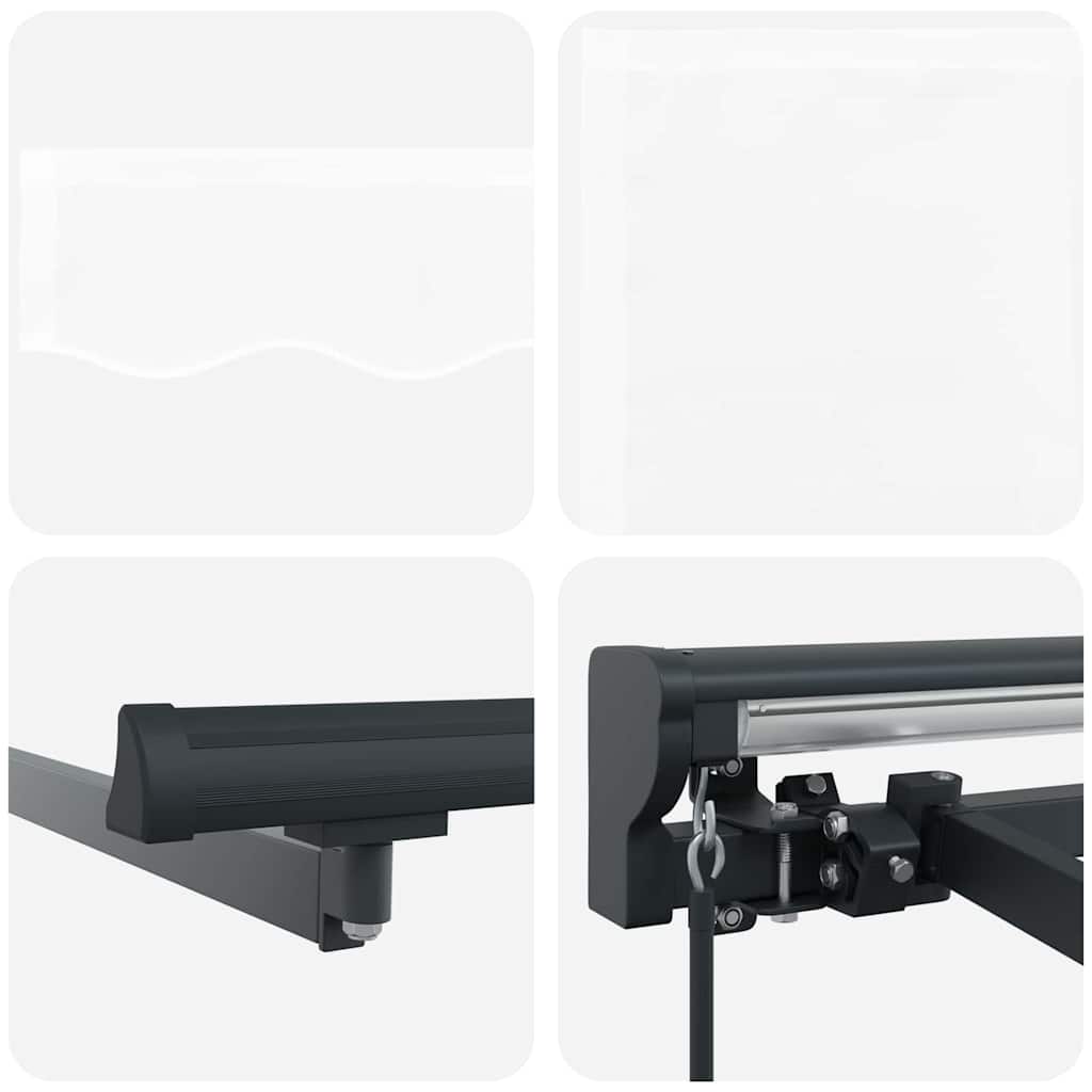 Tenda Retrattile Bianco 400x300 cm Tessuto