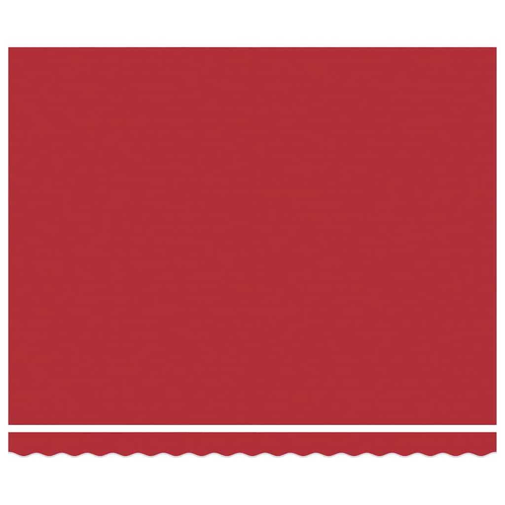 Tenda retrattile Rosso 400 × 300 cm Poliestere | homemem39