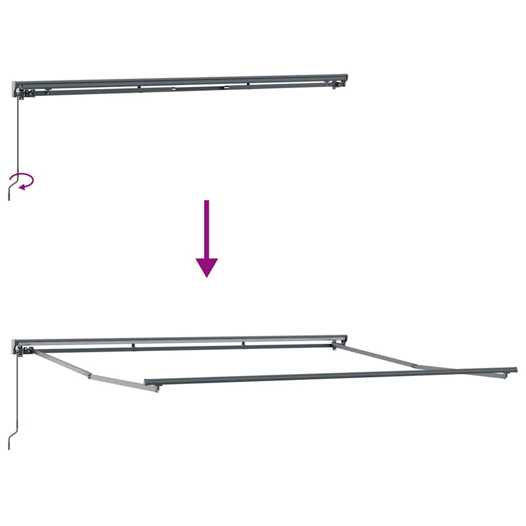 Struttura della tenda Verde e Bianco 400 × 300 cm | homemem39