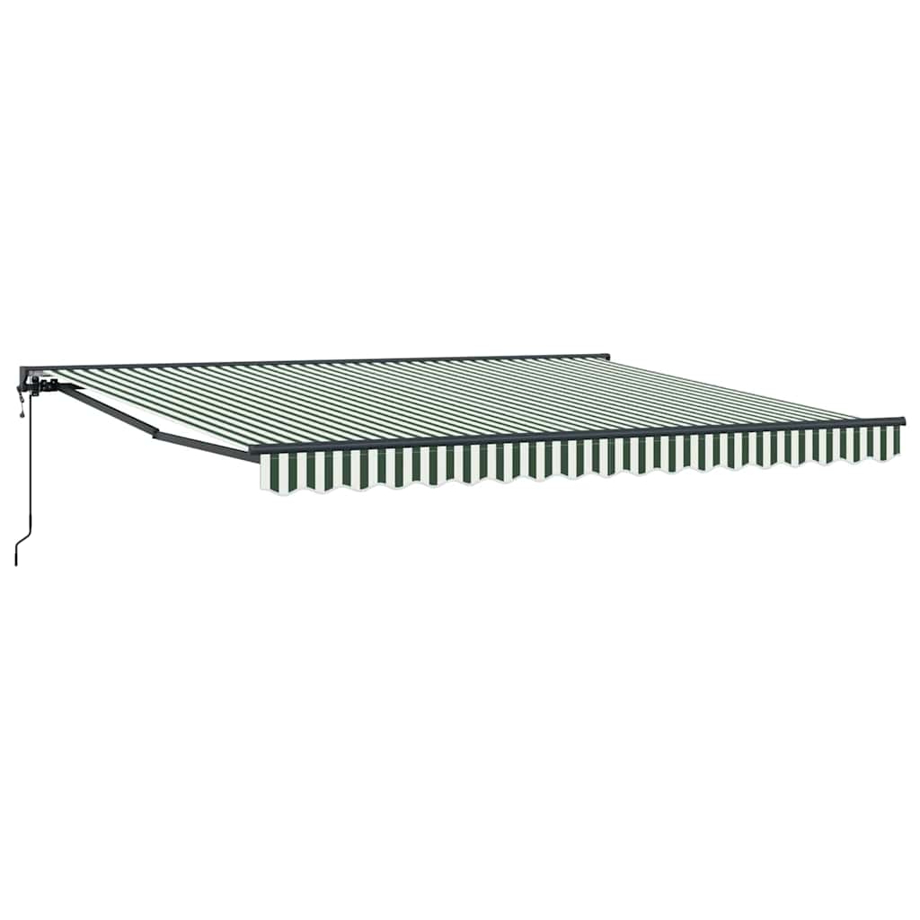 Struttura della tenda Verde e Bianco 400 × 300 cm | homemem39