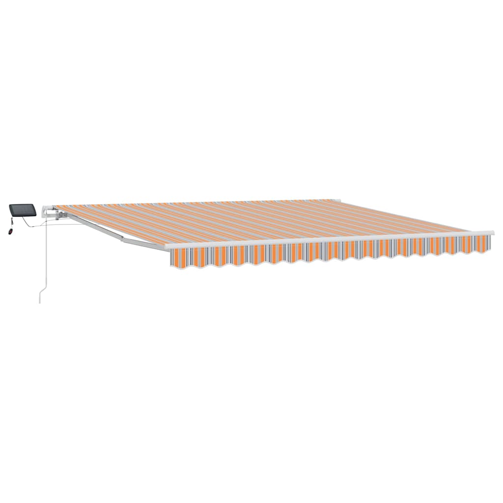 Tenda retrattile Multicolore 400 × 300 cm Tessuto e Alluminio | homemem39