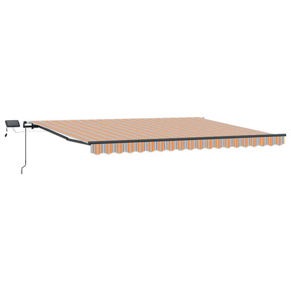 Tenda retrattile Multicolore 400 × 350 cm Tessuto e Alluminio | homemem39