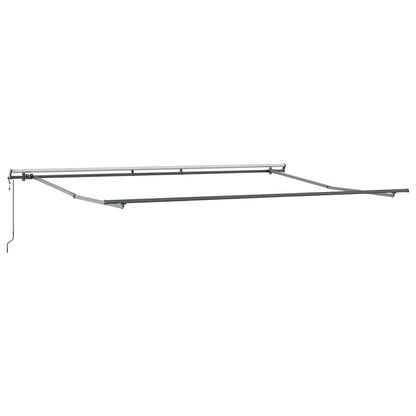 Tenda retrattile Multicolore 400 × 350 cm Tessuto e Alluminio | homemem39