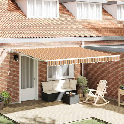 Tenda retrattile Multicolore 400 × 350 cm Poliestere | homemem39