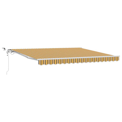 Tenda retrattile Multicolore 400 × 350 cm Poliestere | homemem39