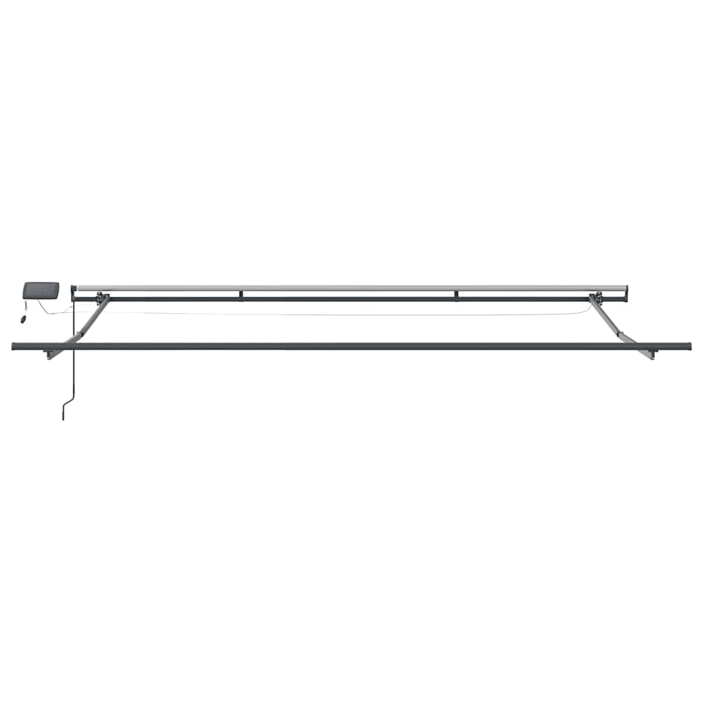 Tenda retrattile Beige 400 × 350 cm Tessuto e Alluminio | homemem39