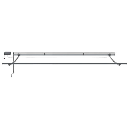 Tenda retrattile Beige 400 × 350 cm Tessuto e Alluminio | homemem39