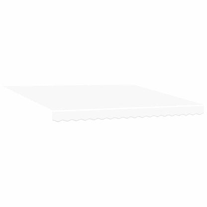 Tenda retrattile Bianco 400 × 350 cm Poliestere | homemem39