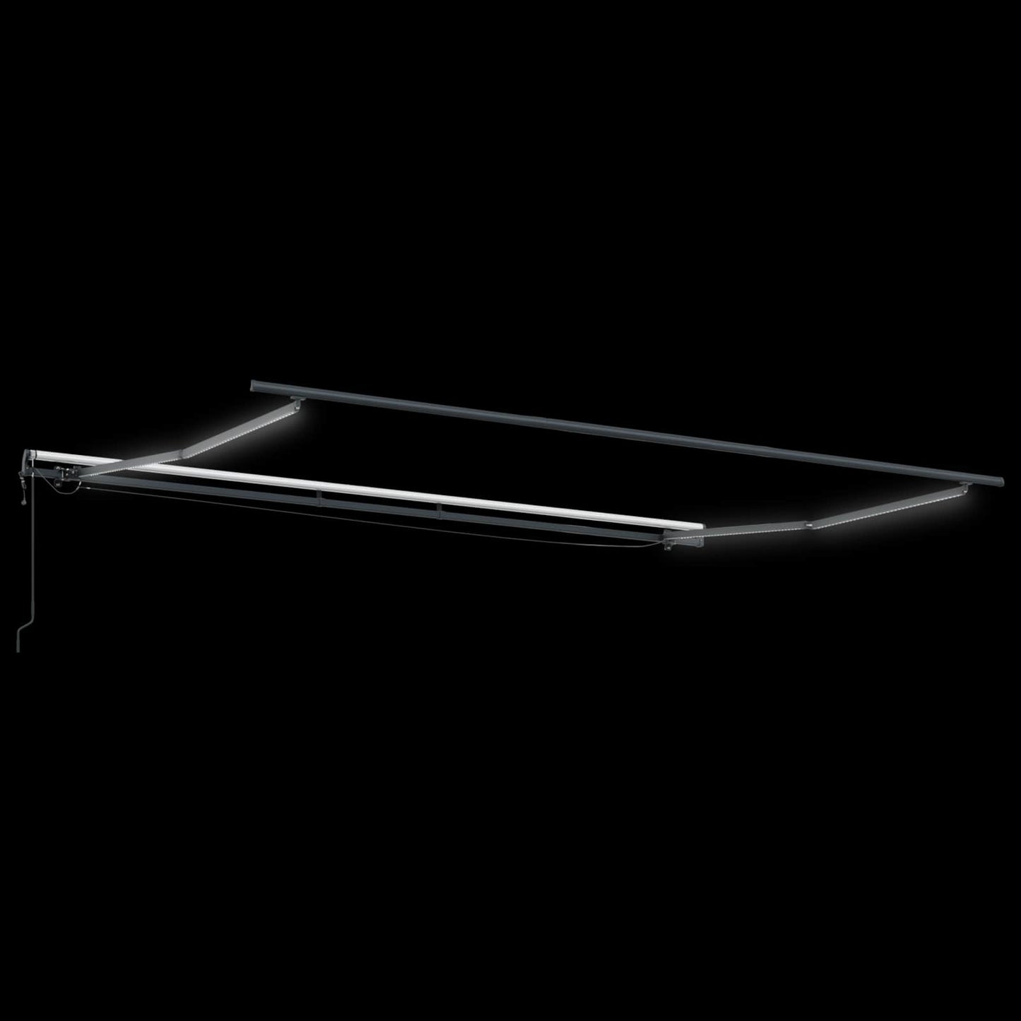 Tessuto per Tenda con Bianco 400 × 350 cm Poliestere