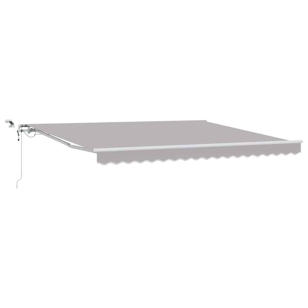 Tenda retrattile Grigio Chiaro 400 × 350 cm Poliestere | homemem39