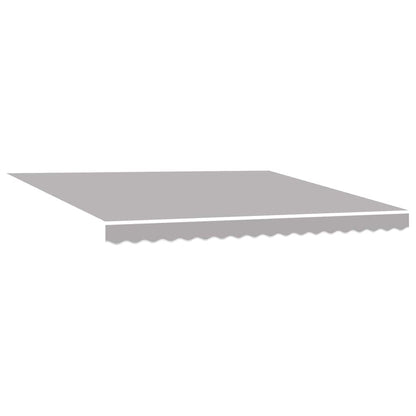 Tenda retrattile Grigio Chiaro 400 × 350 cm Poliestere | homemem39
