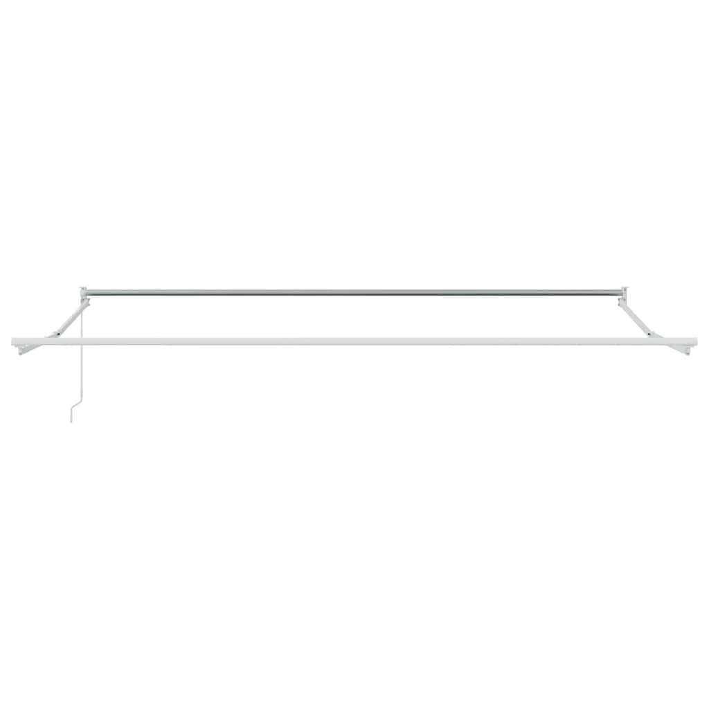 Tenda retrattile Verde e Bianco 400 x 350 x 165 cm