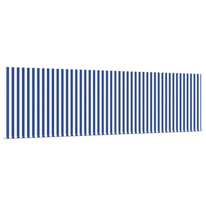 Tenda Retrattile Blu e Bianco 400 × 300 cm | homemem39