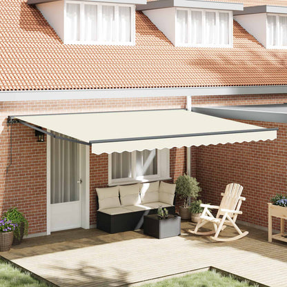 Struttura della tenda Crema 450 × 300 cm | homemem39