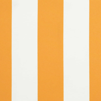 Tenda Retrattile Giallo e Bianco 450 × 300 cm