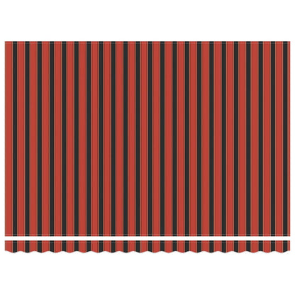 Tenda da Sole Arancione e Marrone 450 x 300 x 165 cm | homemem39