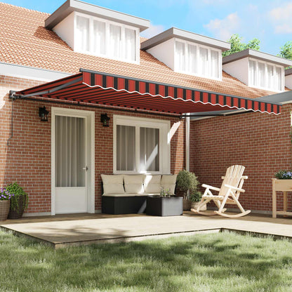 Struttura della tenda Arancione e Nero 450 × 300 cm | homemem39