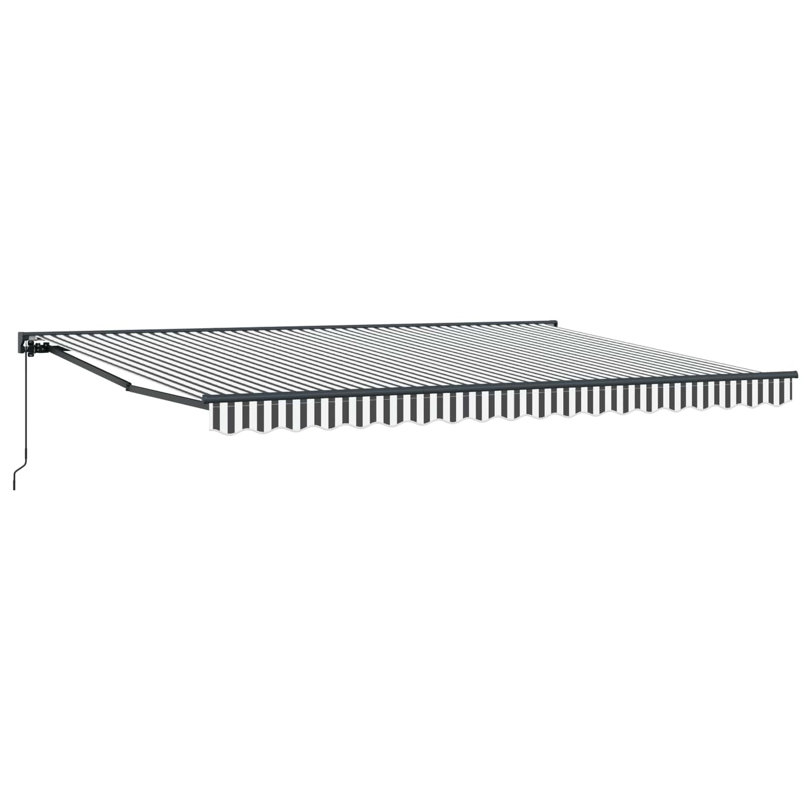 Struttura della tenda Antracite e Bianco 450 × 300 cm | homemem39