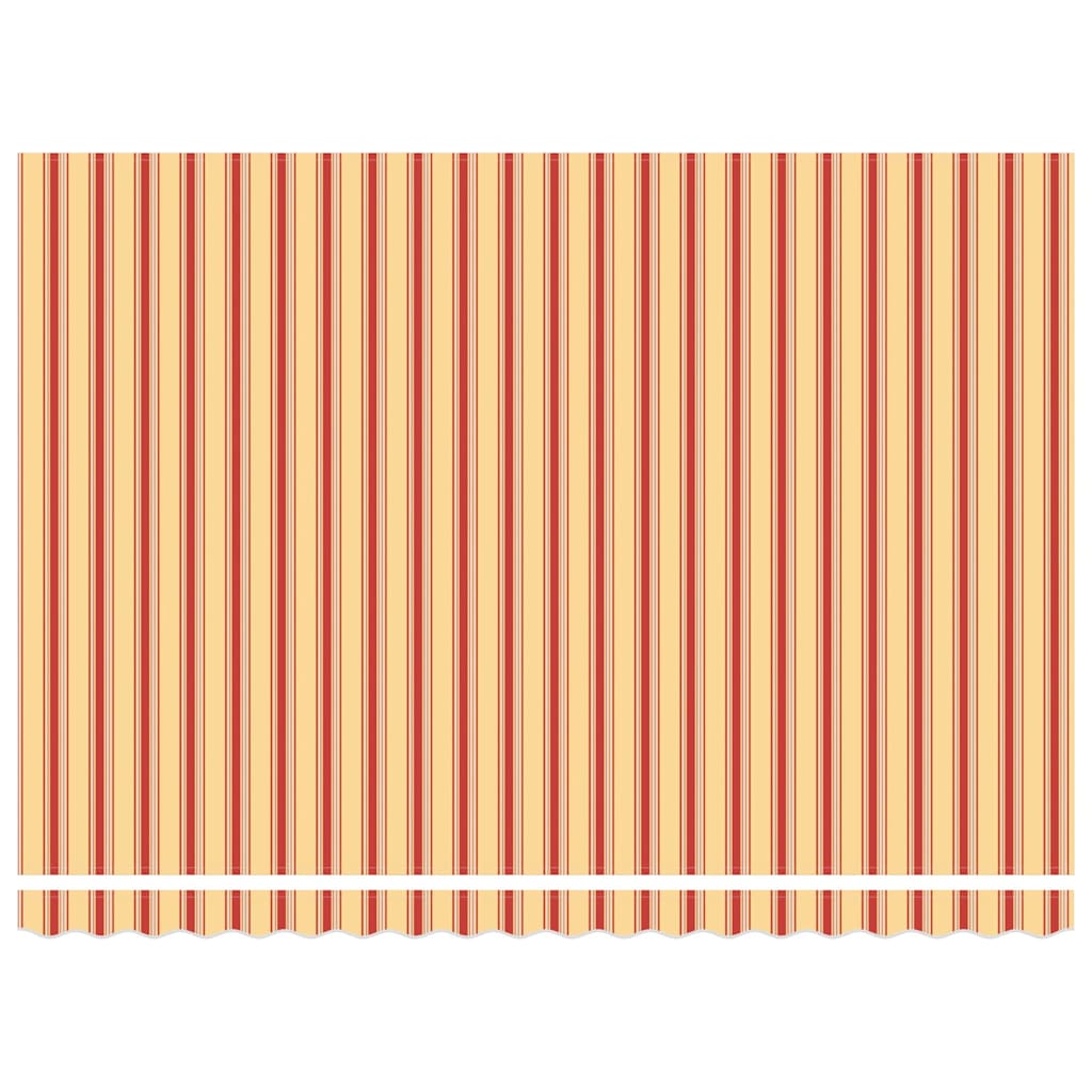 Tenda Retrattile 450 × 300 cm giallo e arancione - homemem39