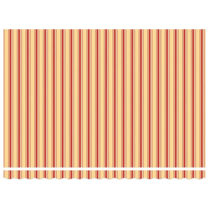 Tenda Retrattile 450 × 300 cm giallo e arancione - homemem39