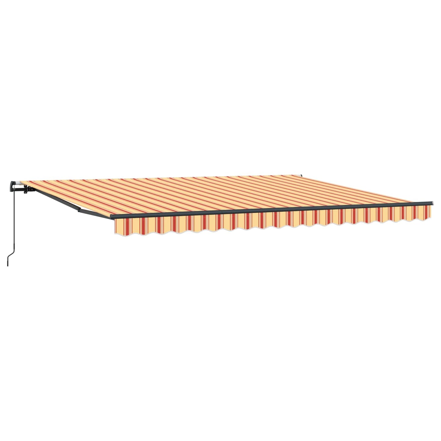 Tenda retrattile Giallo e Arancione 450 × 300 cm