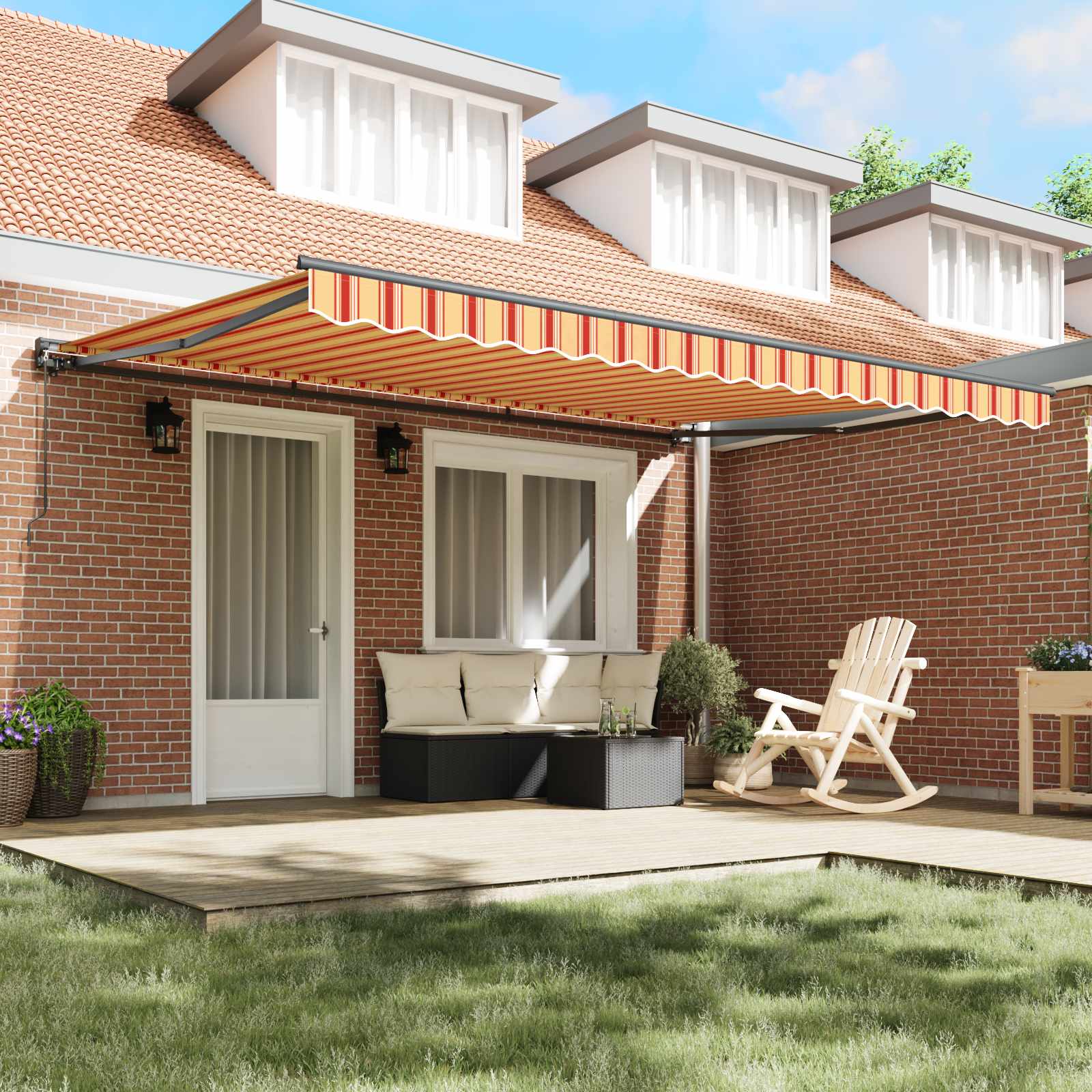 Struttura della tenda Multicolore 450 × 300 cm | homemem39
