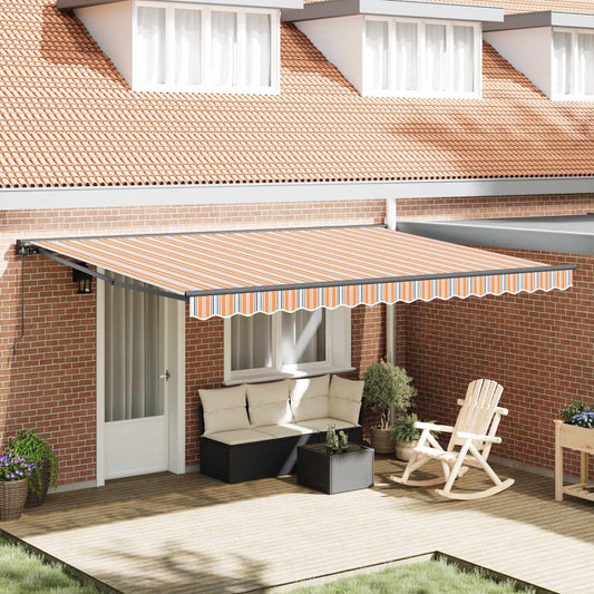 Struttura della tenda Blu e Arancione 450 × 300 cm | homemem39